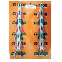 Clips para bater&iacute;as 50 mm x 48 unidades